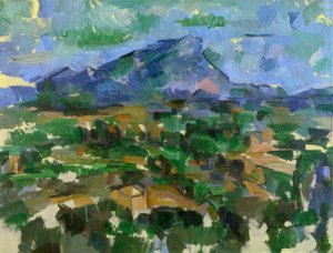 De berg Sainte-Victoire