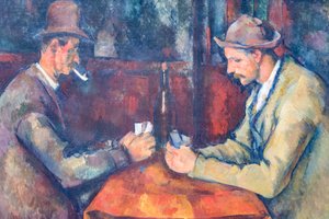 De kaartspelers, door Cézanne, Musée d