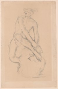 Mercurius (na Pigalle) door Paul Cézanne
