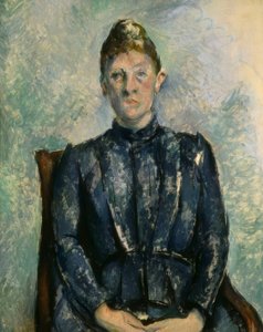 Portret van Madame Cézanne