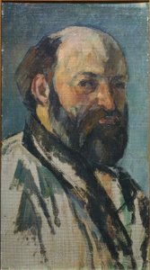 Portret van de kunstenaar door Paul Cézanne