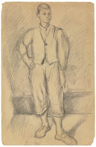 Portret van de zoon van de kunstenaar, ca. 1875-1885 door Paul Cézanne