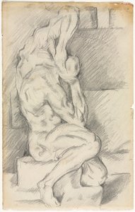 Schets van Anatomische Sculptuur (recto)