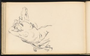 Studie van de allegorische figuur Bellona in Rubens