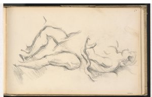 Studie van de allegorische figuur van de Genius van Gezondheid uit Rubens