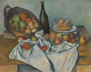 De mand met appels door Paul Cézanne