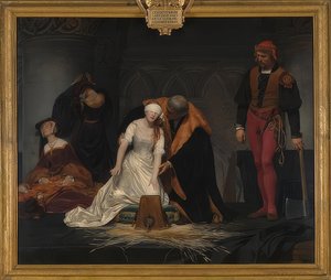 De executie van Lady Jane Grey