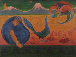 Het Nabische Landschap door Paul Elie Ranson