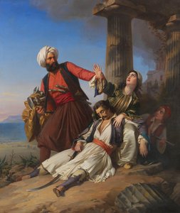 Scène uit de Griekse Onafhankelijkheidsoorlog, 1841