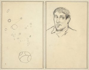 Cirkels en nummers; Zelfportret (recto)