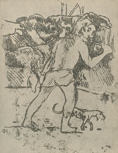 Tekening, 1936 door Paul Gauguin