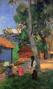 Hutten in Martinique, 1887