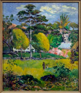Landschap (mogelijk Tahiti)