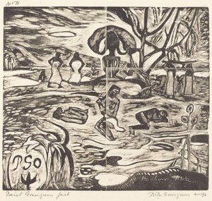 Mahana Atua (Het voedsel van de goden) door Paul Gauguin