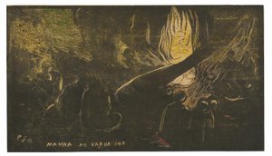 Mahna no varua ino (De duivel spreekt), uit de Noa Noa Suite