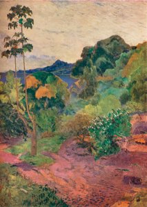 Martinique Landschap, 1887 door Paul Gauguin