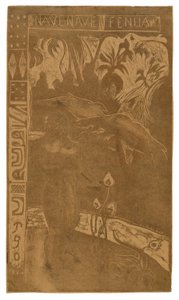 Nave nave fenua (Heerlijk Land), uit de Noa Noa Suite door Paul Gauguin