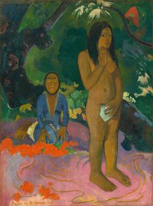 Parau na te Varua ino (Woorden van de Duivel) door Paul Gauguin