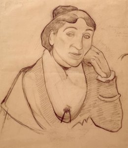 Portret van de Arlésienne door Paul Gauguin