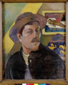 Portret van de kunstenaar door Paul Gauguin