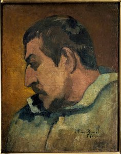 Portret van de kunstenaar door Paul Gauguin
