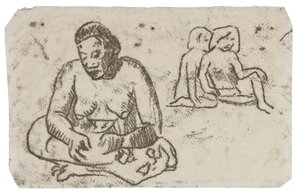 Zittende vrouw (gerelateerd aan het schilderij Zuster van Liefdadigheid), c.1902