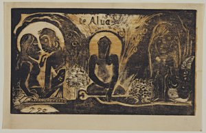 Te Atua De Goden Uit de Serie Noa Noa, 1893-1894 door Paul Gauguin