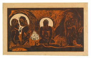 Te atua (De God), uit de Noa Noa Suite
