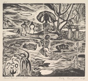 De Dag van God door Paul Gauguin