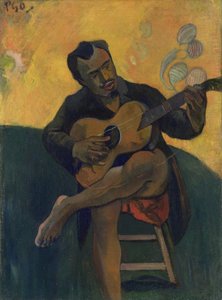 De Gitarist, 1894 door Paul Gauguin