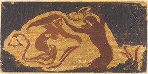 De Zeemeermin en de Aap door Paul Gauguin