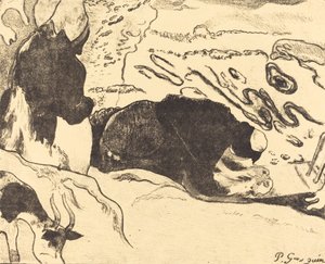 De wasvrouwen Les laveuses (1889)