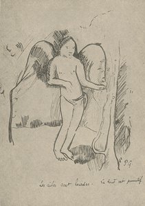 De vleugels zijn zwaar, 1936 door Paul Gauguin