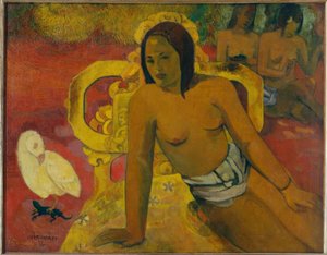 Vairumati door Paul Gauguin