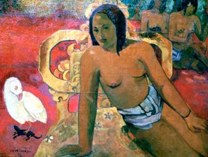 Vairumati door Paul Gauguin