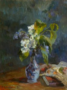 Bloemenvaas door Paul Gauguin