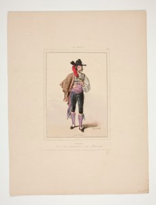 Aragonais. Veste de drap door Paul Gavarni