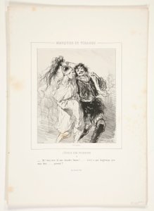 Ah! je hebt een geweldige vrouw! door Paul Gavarni
