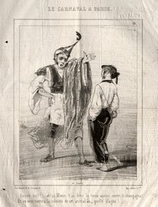 Carnaval, 1841-1843 door Paul Gavarni