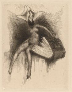 Ex Libris C. Patel door Paul Gavarni