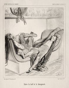 Gentils Hommes Bourgeois door Paul Gavarni