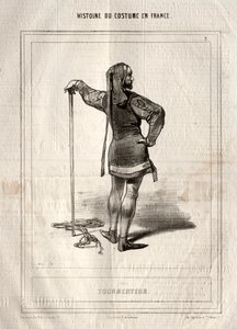 Histoire du Costume en France: Tourmenteur door Paul Gavarni