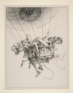 De Verloren Ballon door Paul Gavarni