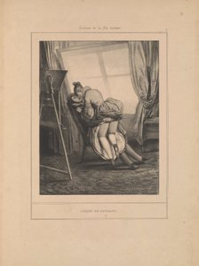 Landschapsles, uit de serie Scènes de la vie intime