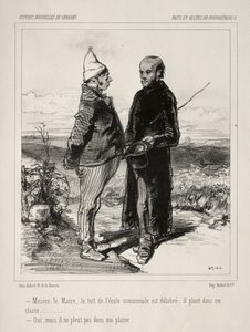 De martelaren door Paul Gavarni