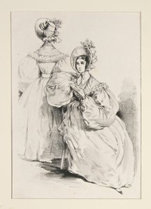 Mei 1836. Jurken van jaconas door Paul Gavarni