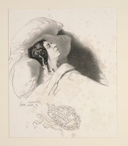Mme. La Duchesse D door Paul Gavarni