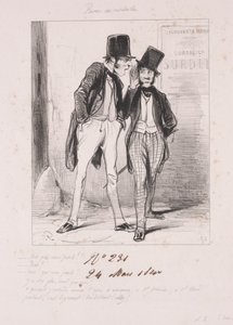 Revers des médailles: Moi qui vous parle, 1840