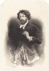 Zelfportret met een sigaret