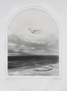 De witte duif door Paul Gavarni